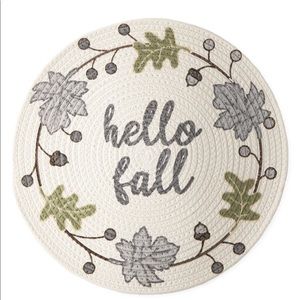 Hello fall placemats